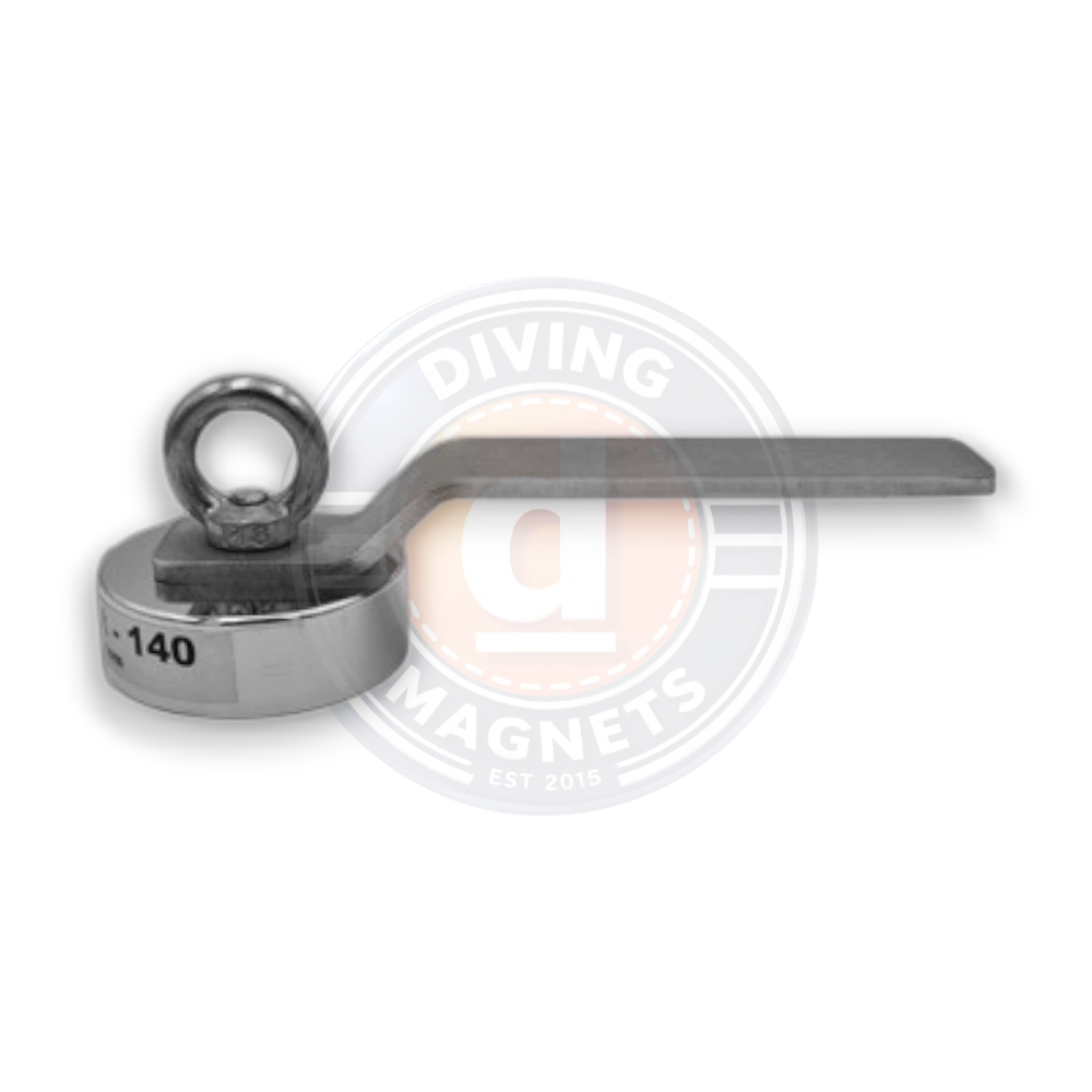 Diver Magnet 140 neodymium diver magnet for holding tools during subsea construction and underwater maintenance work