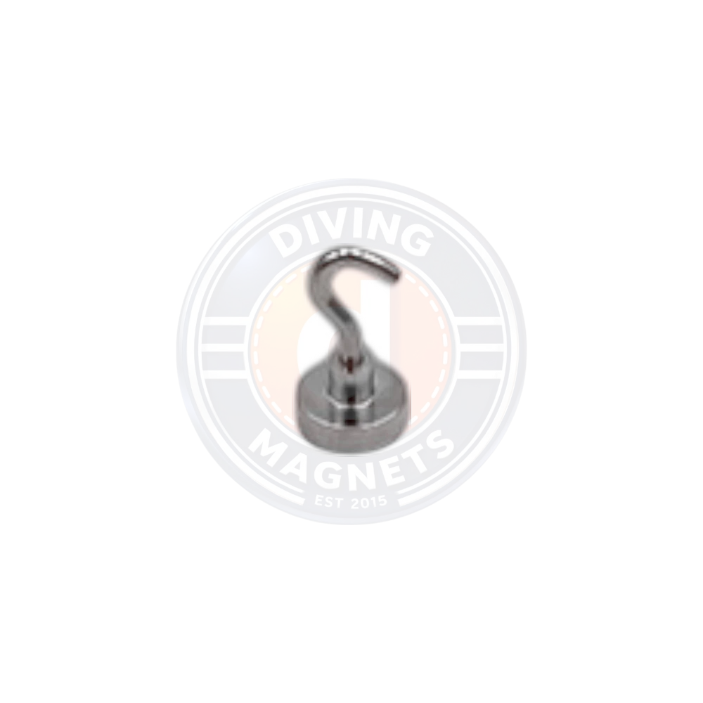 25mm neodymium magnetic hook for hanging lightweight tools and accessories on steel surfaces