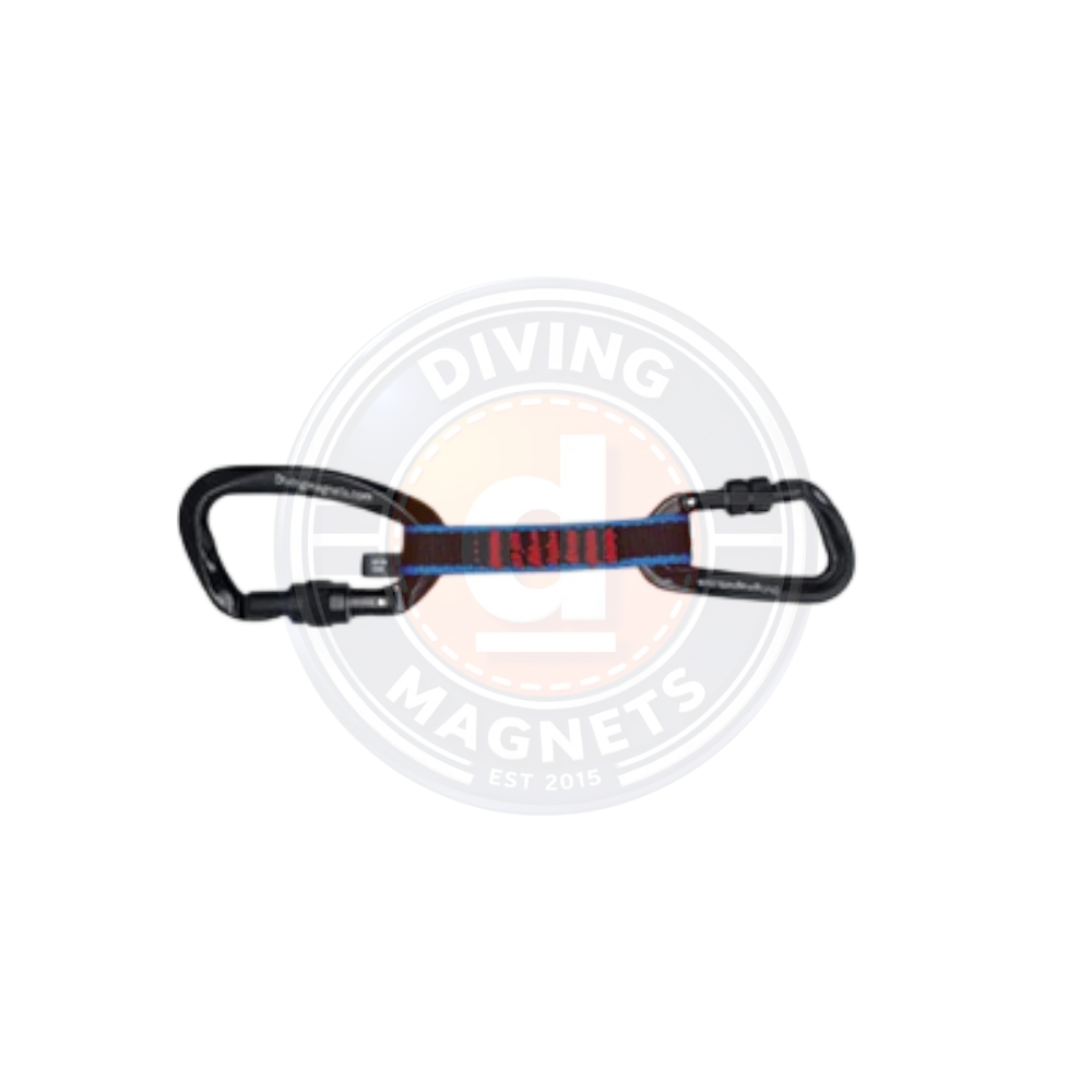 25cm rescue safety lanyard used for securing equipment and rescue operations in industrial and offshore environments